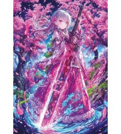 Puzzle Art Puzzle Pink Blade 1000 Teile