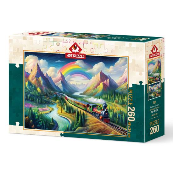 Puzzle Art Rainbow Express Puzzle 260 Teile