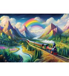 Puzzle Art Rainbow Express Puzzle 260 Teile
