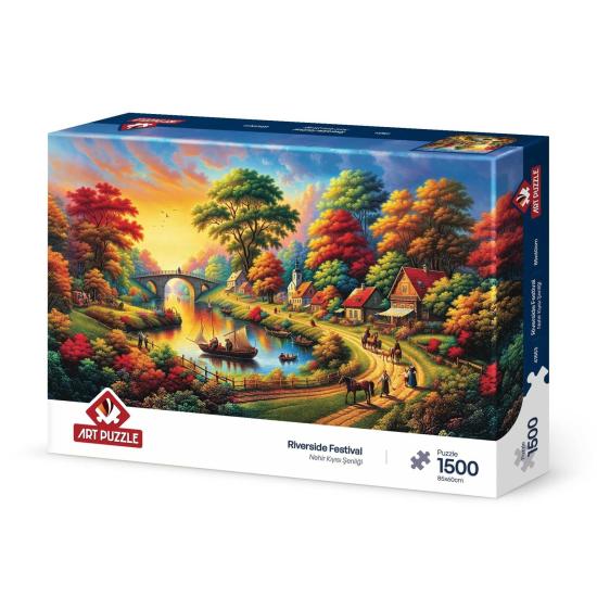 Puzzle Art Puzzle Riverside Festival 1500 Teile