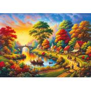 Puzzle Art Puzzle Riverside Festival 1500 Teile