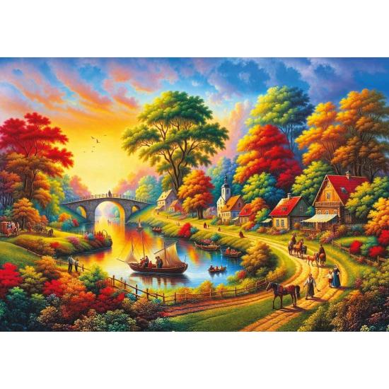 Puzzle Art Puzzle Riverside Festival 1500 Teile