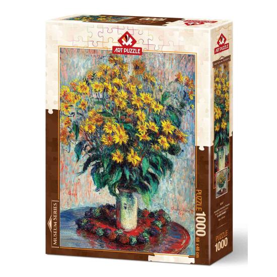 Puzzle Art Topinambur-Blumen-Puzzle mit 1000 Teilen