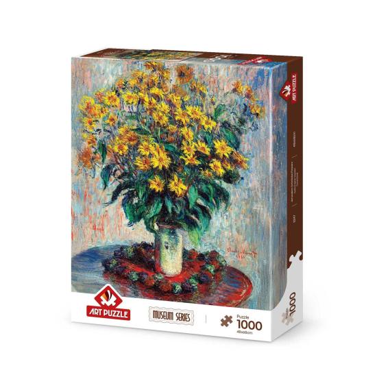 Puzzle Art Topinambur-Blumen-Puzzle mit 1000 Teilen
