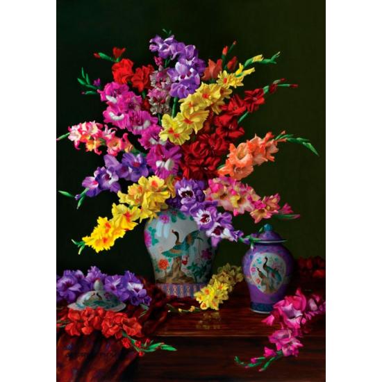 Puzzle Art Puzzle Bunte Blumen 1000 Teile