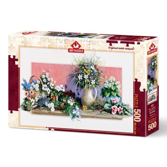 Puzzle Art Puzzle Frühlingsblumen 500 Teile