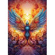 Puzzle Art Buntes Phoenix-Puzzle mit 1000 Teilen