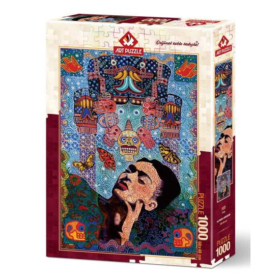 Puzzle Art Puzzle Frida Khalo 1000 Teile