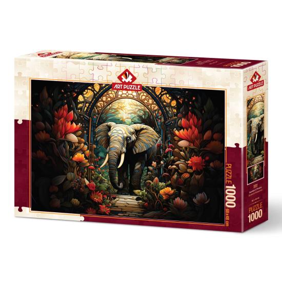 Puzzle Art Puzzle Wächter der Blumen 1000 Teile