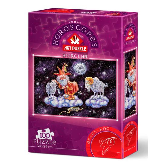 Puzzle Art Widder Horoskop Puzzle 100 Teile