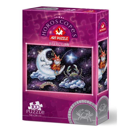 Puzzle Art Krebs Horoskop Puzzle 100 Teile