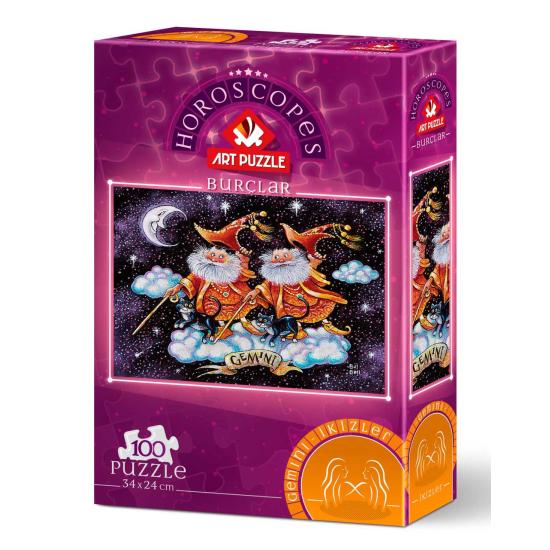 Puzzle Art Zwillinge Horoskop Puzzle 100 Teile