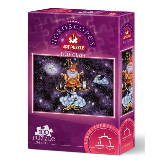 Puzzle Art Waage Horoskop Puzzle 100 Teile