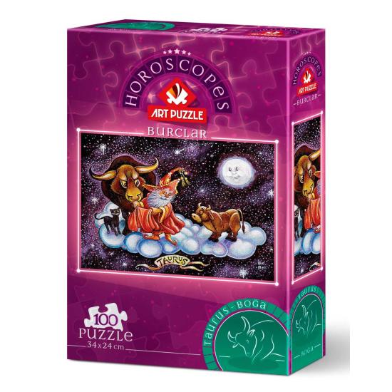 Puzzle Art Stier Horoskop Puzzle 100 Teile