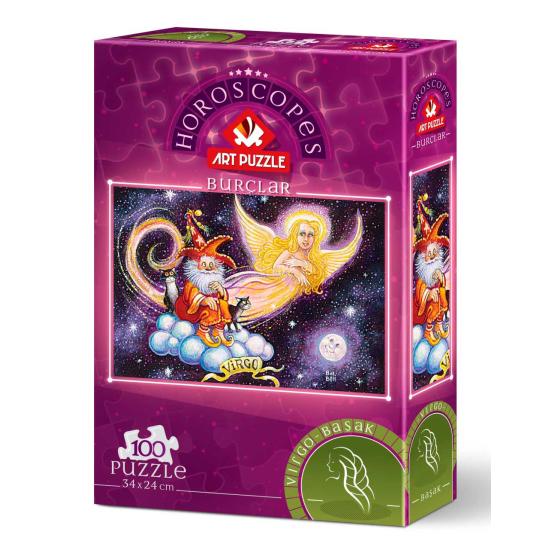 Puzzle Art Jungfrau Horoskop Puzzle 100 Teile