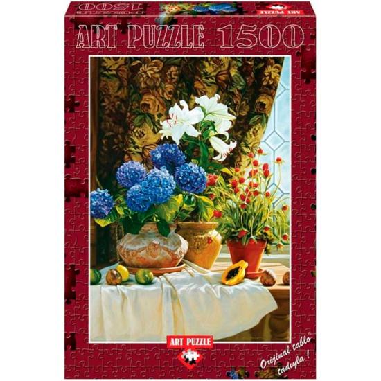 Puzzle Art Puzzle Hortensien 1500 Teile