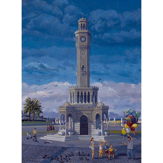 Puzzle Art Puzzle Izmir, Der Glockenturm 1000 Teile