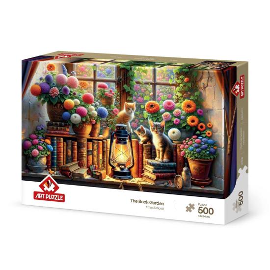 Puzzle Art Puzzle Garten der Bücher 500 Teile Puzzle Art Puzzle Garten der Bücher 500 Teile