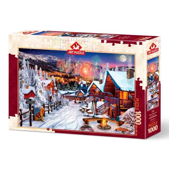 Puzzle Art Puzzle Winterspiele 1000 Teile