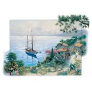 Puzzle Art Puzzle Die Bucht mit 500 Teilen