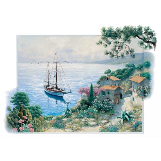 Puzzle Art Puzzle Die Bucht mit 500 Teilen