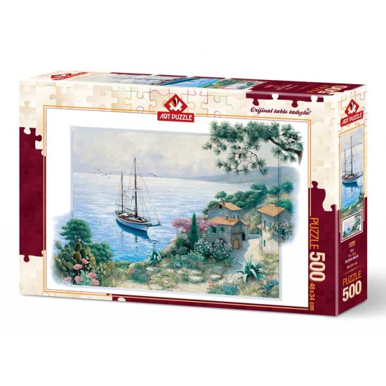 Puzzle Art Puzzle Die Bucht mit 500 Teilen