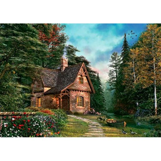 Puzzle Art Puzzle Die Waldhütte 1500 Teile