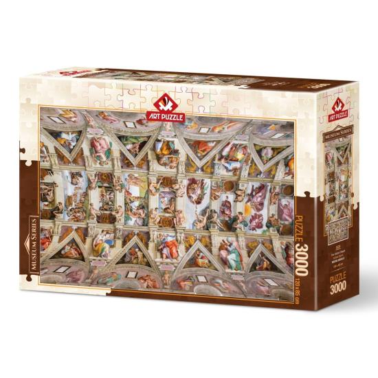 Puzzle Art Puzzle Die Sixtinische Kapelle mit 3000 Teilen