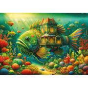 Puzzle Art Puzzle Das Fischhaus 1000 Teile