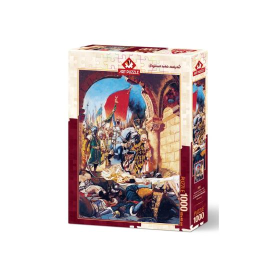Puzzle Art Puzzle Die Eroberung von Istanbul, 1453 von 1000 Teil