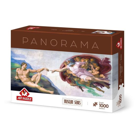Puzzle Art Puzzle Panorama Die Erschaffung Adams 1000 Teilen