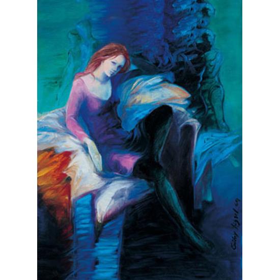 Puzzle Art Puzzle Der Student mit 500 Teilen