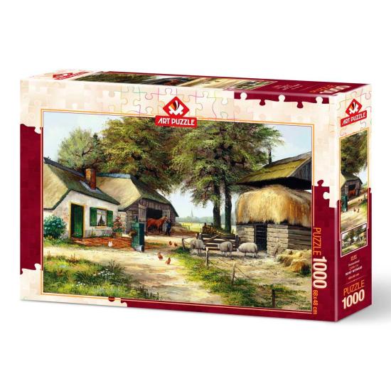 Puzzle Art Puzzle Der Bauernhof 1000 Teile