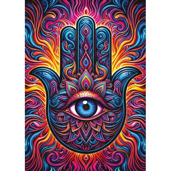 Puzzle Art Puzzle Die Hamsa 1000 Teile
