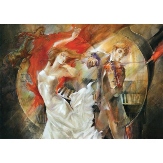 Puzzle Art Puzzle Die Melodie aus 1500 Teilen