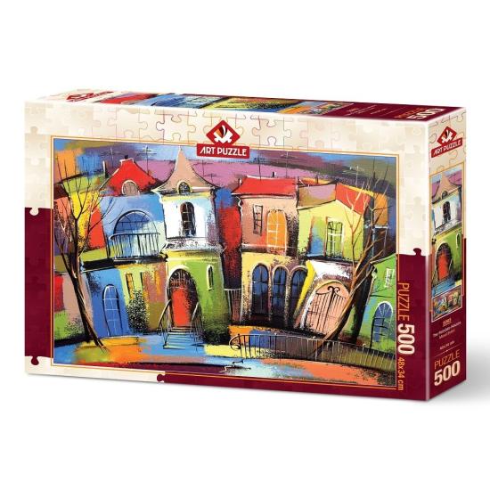 Puzzle Art Puzzle Die Märchenhäuser 500 Teile Puzzle Art Puzzle Die Märchenhäuser 500 Teile