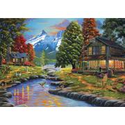 Puzzle Art Puzzle Die zwei Ufer des Waldes 2000 Teile