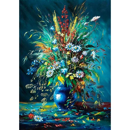 Puzzle Art Puzzle Wilde Blumen 1000 Teile