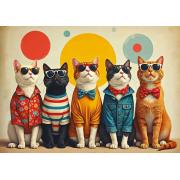 Puzzle Art Puzzle Bereit Für Den Retro-Sommer 500 Teile