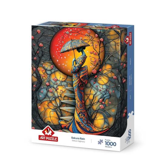 Puzzle Art Puzzle Sakura-Regen 1000 Teile
