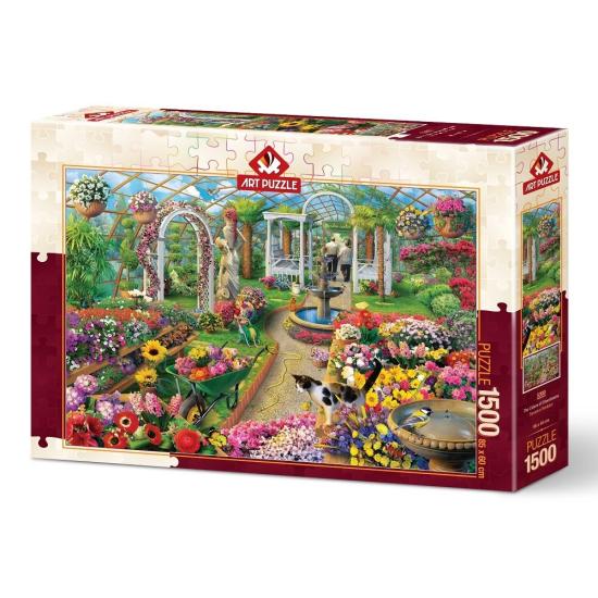 Puzzle Art Puzzle Die Farben des Gewächshauses 1500 Teile