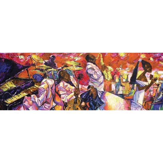 Puzzle Art Puzzle The Colors of Jazz Panorama 1000 Teile Puzzle Art Puzzle The Colors of Jazz Panorama 1000 Teile
