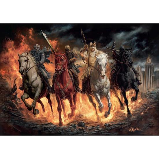 Puzzle Art Puzzle Die vier Reiter der Apokalypse 1000 Teile