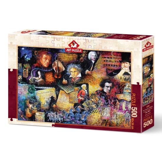 Puzzle Art Puzzle The Deans of Music 500 Teile