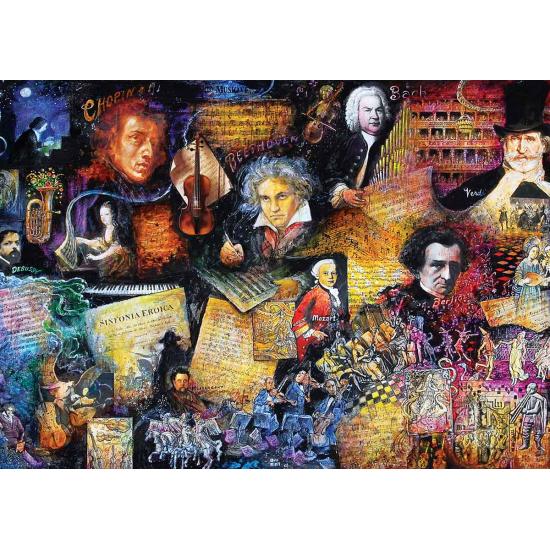 Puzzle Art Puzzle The Deans of Music 260 Teile