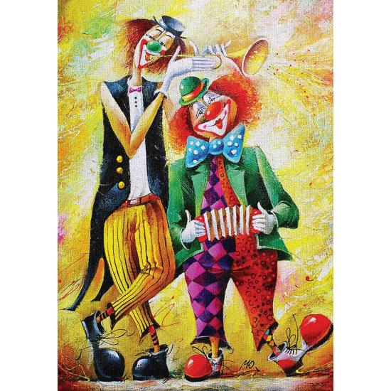 Puzzle Art Puzzle Die Clownmusikanten 260 Teile
