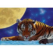 Puzzle Art Puzzle Der Tiger und der Mond 500 Teile
