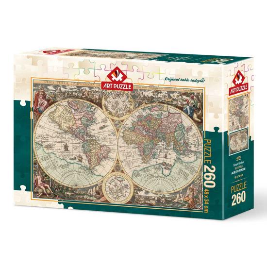 Puzzle Art Puzzle Weltkarte 260 Teile