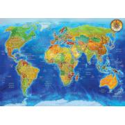 Puzzle Art Puzzle Geopolitische Weltkarte 2000 Teile