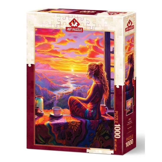 Puzzle Art Puzzle A Look at Happiness 1000 Teile